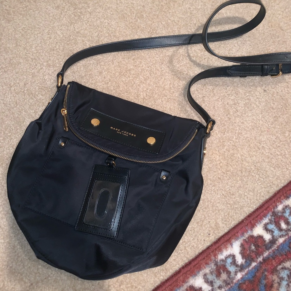 Marc Jacobs black nylon crossbody!